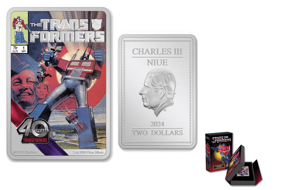Transformers Limited 1 oz Silver Proof 2024