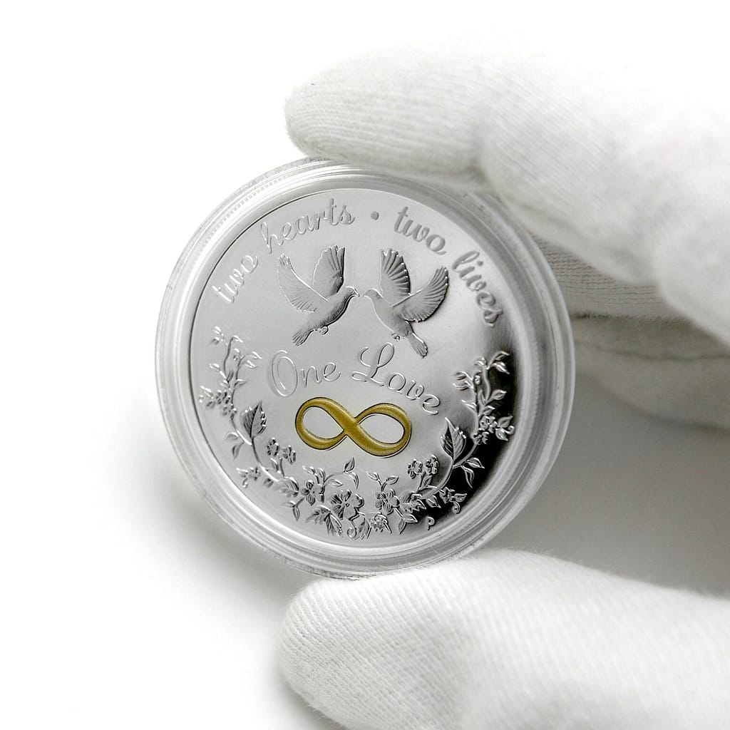 Pure Silver Coin .999 Fine Mint - North America
