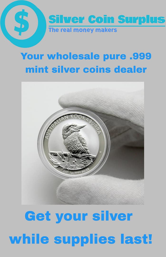 Silver Coin Surplus - Pure .999 Mint Silver Coins Dealer