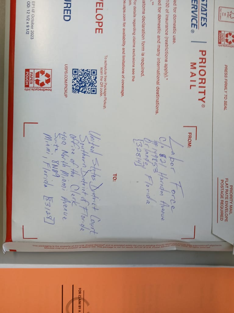 Lawful Suit Action Mailed - UNITY DEVELOPMENT INVESTMENTS - part 2